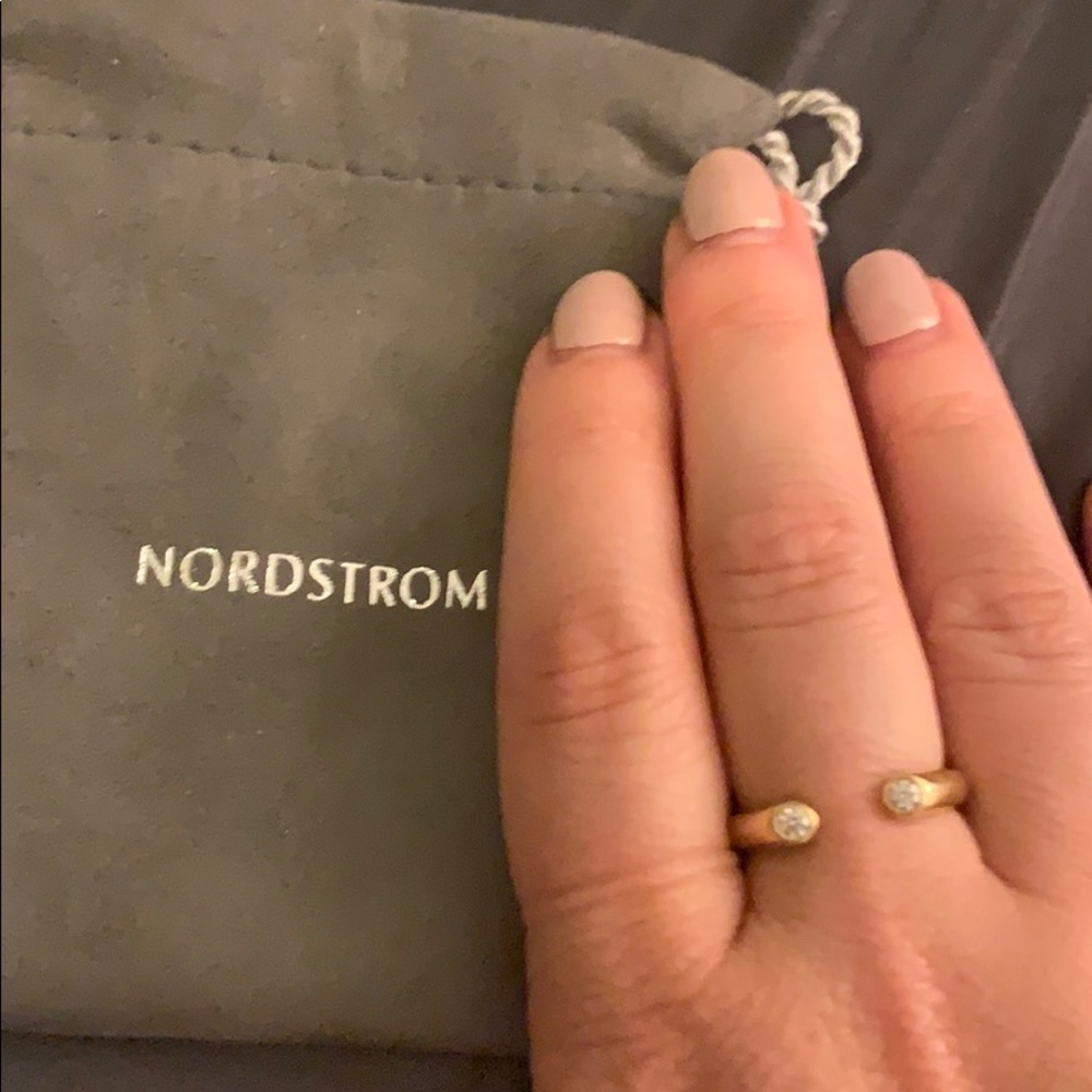 Bony Levy diamond cuff ring